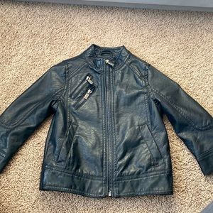 Boys “leather” jacket
